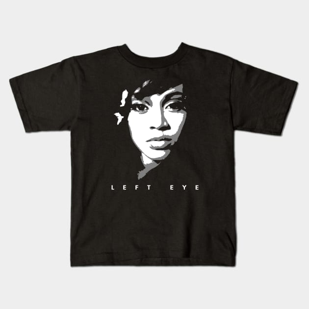 Left Eye - Portrait Kids T-Shirt by TheMarineBiologist